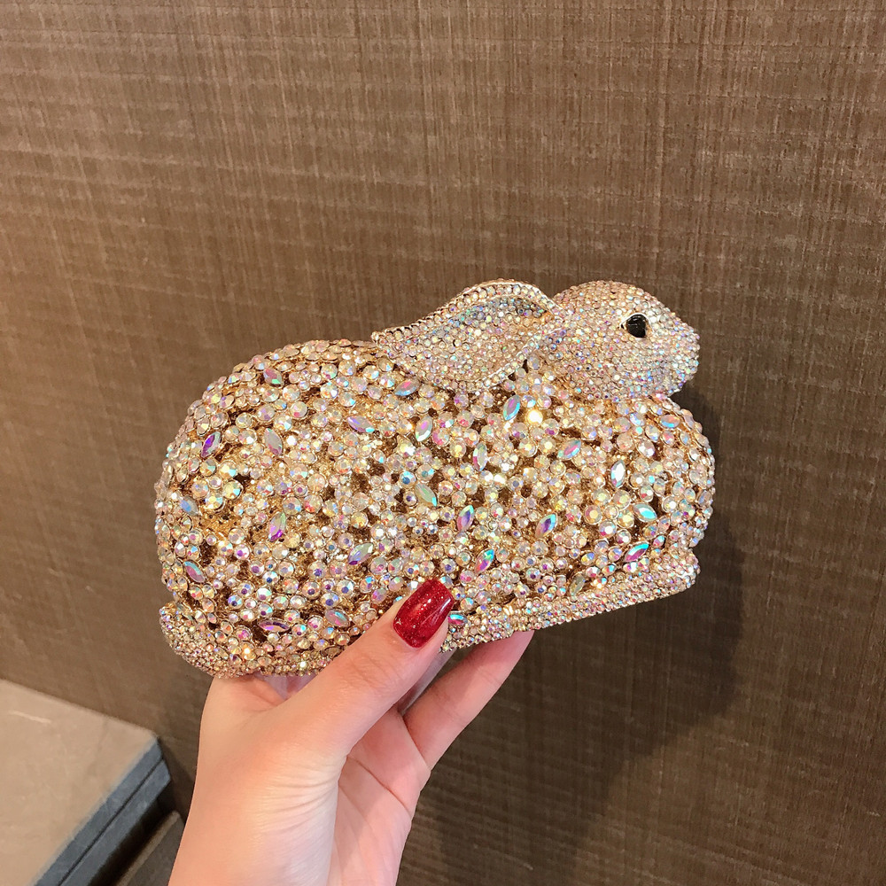 Luxuriöse, süße Hasen-Bankett- – Luxury Bags Cute Bewertung und Preis